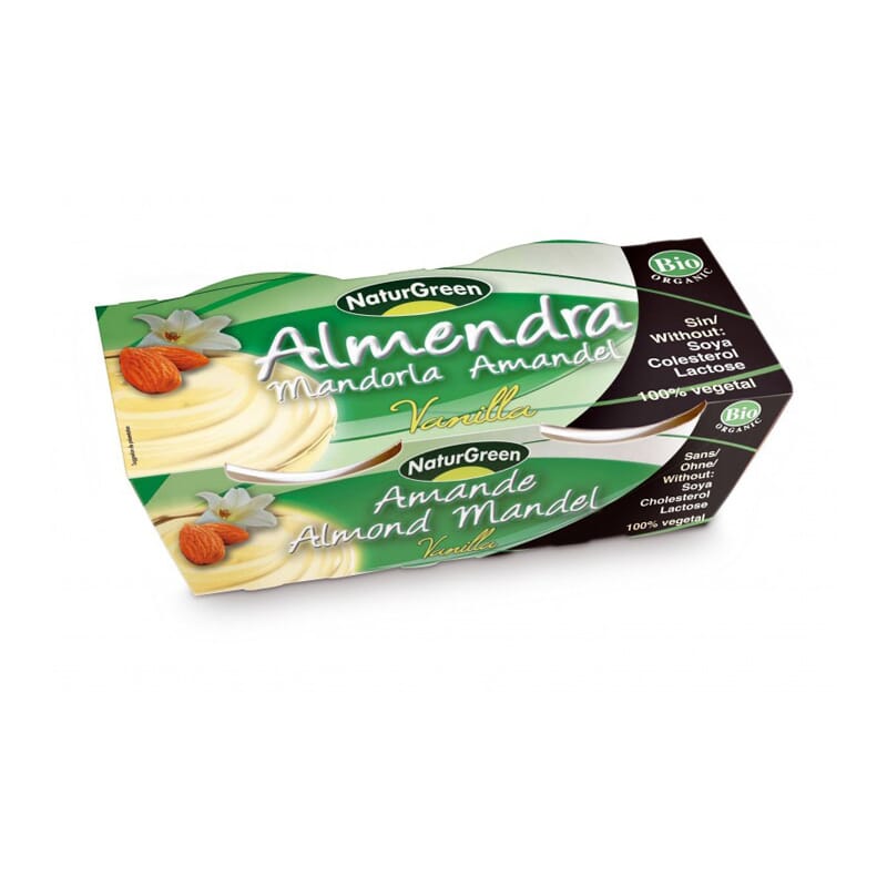 Postre Almendras Vainilla Bio 2 Uds 125g