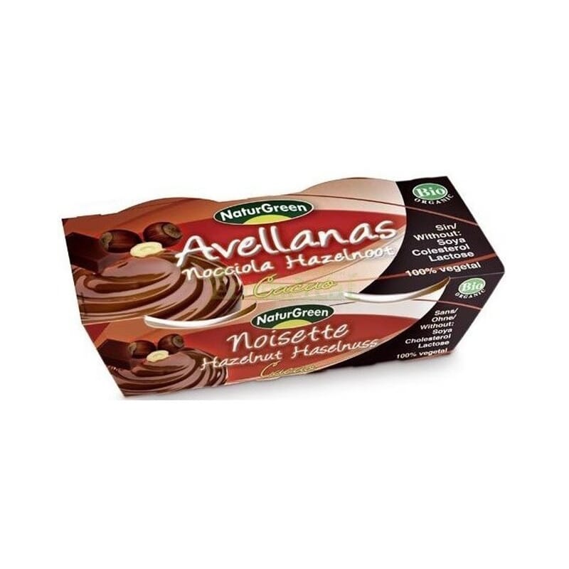 Postre Avellana Con Chocolate Bio 2 Uds 125g