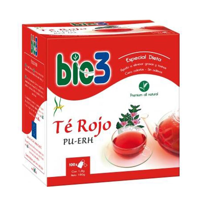 BIE3 TE ROJO PU-ERH 100 Infusiones de 1,8g