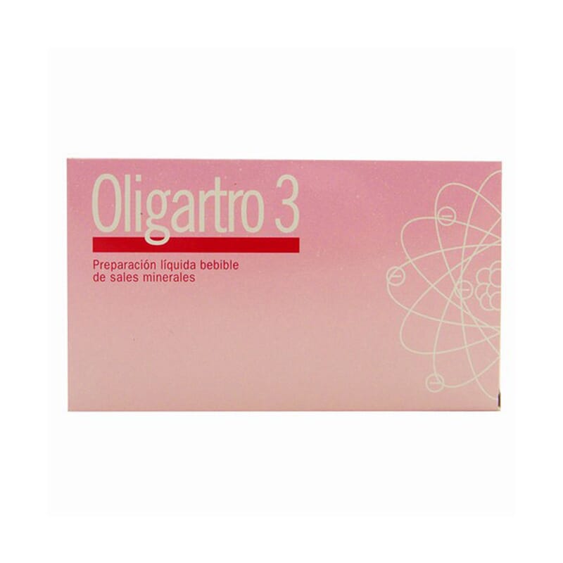 Oligartro 3 Cobre Cinc 20 Ampollas