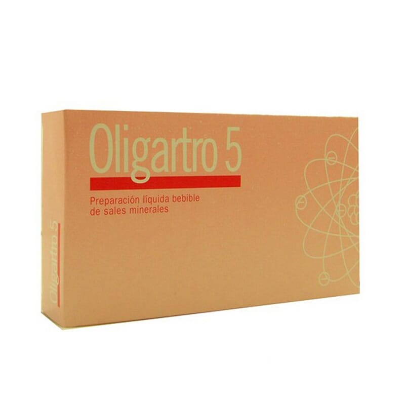 Oligartro 5 Cobre Manganeso 20 Ampollas
