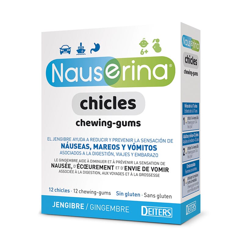 Nauserina Chicles 12 Uds