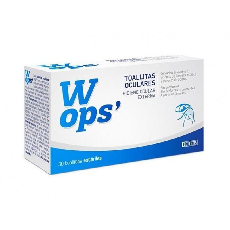 Wops Toallitas Oculares 30 Uds