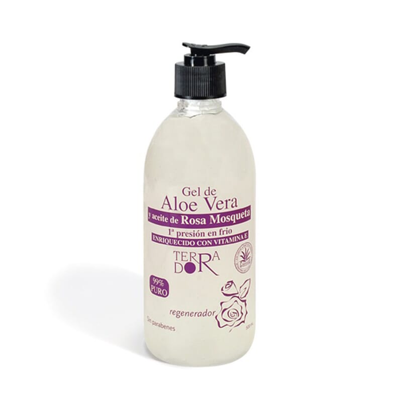 Gel Aloe Vera y Rosa Mosqueta 500 ml de Derbos
