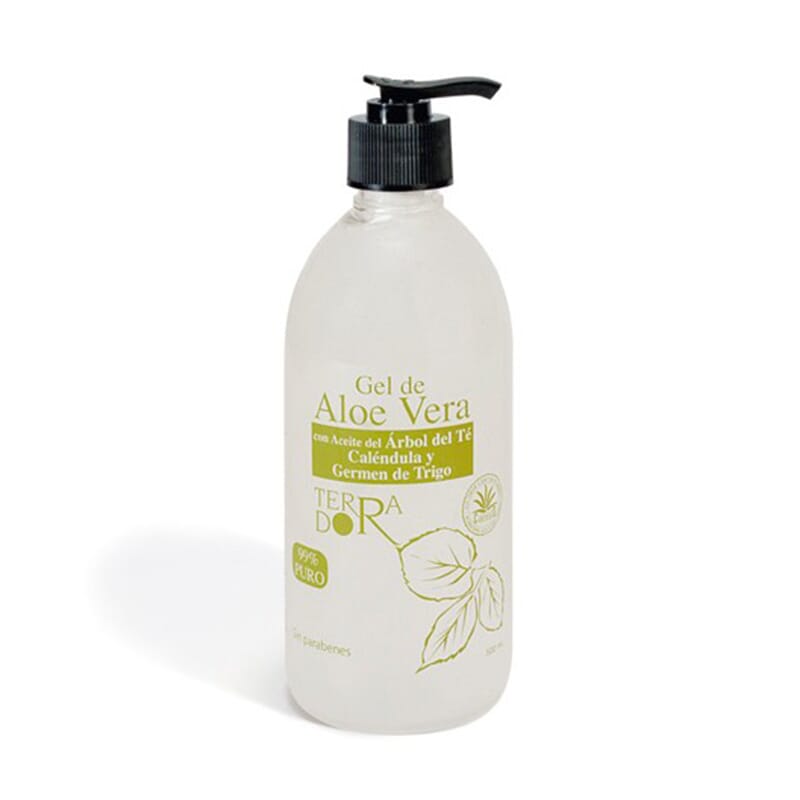 Gel d'Aloe Vera Arbre à Thé Calendula et Blé 500 ml