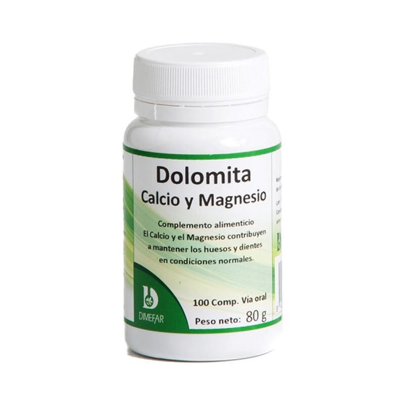 Dolomita Ca + Mg 100 Tabs