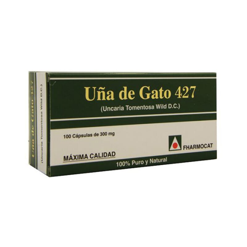 Uña Gato 420 mg 100 Caps de Fharmocat