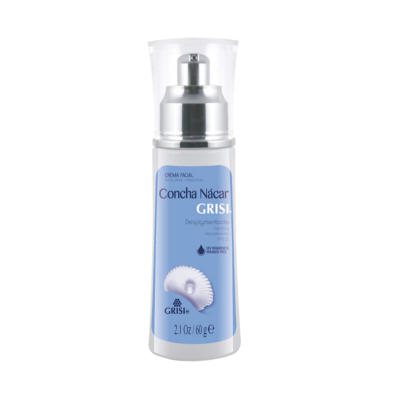 Crema Facial Despigmentante Concha Nacar 60g de Grisi