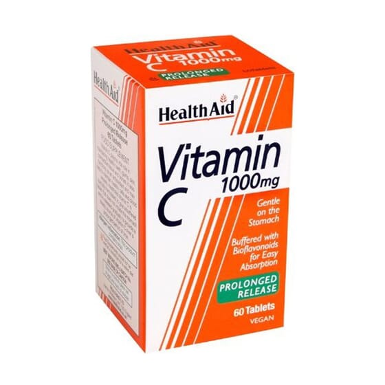 VITAMIN C 1000 mg + Bioflavonoidi 60 Tabs di Health Aid