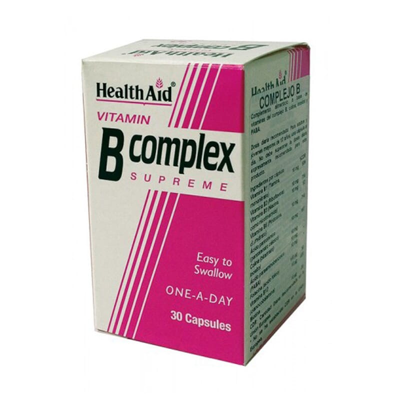 Vitamin B Complex Supreme 30 Caps