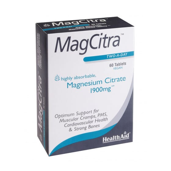Magcitra 1900 mg 60 Tabs di Health Aid