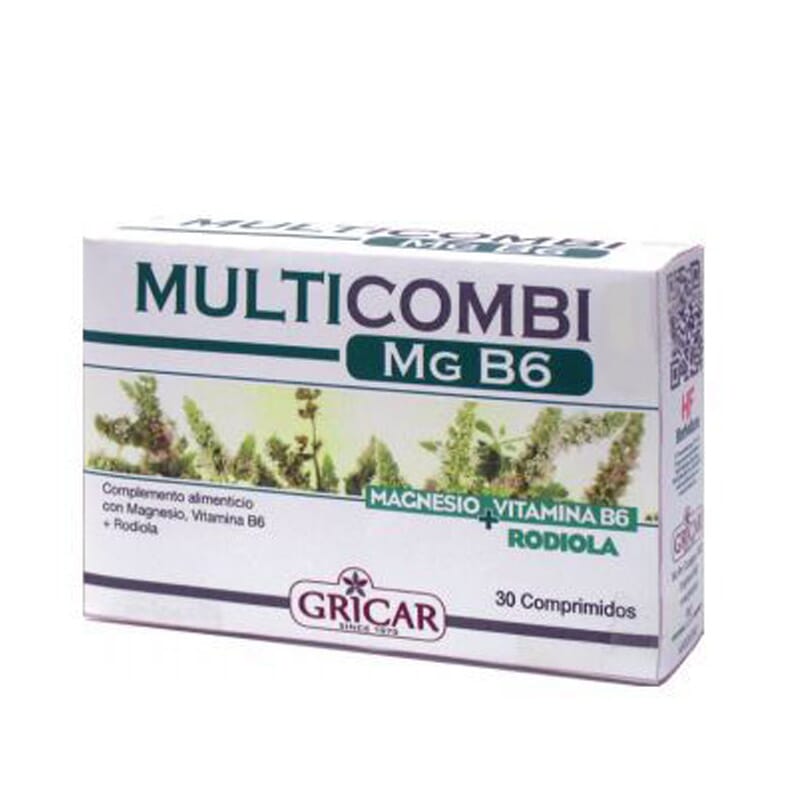 Multicombi Magnesio Vitamina B6 30 Tabs