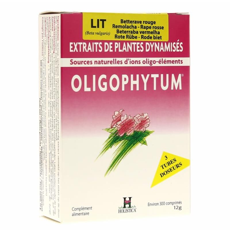 Oligophytum Remolacha Litio 100 Uds de Holistica