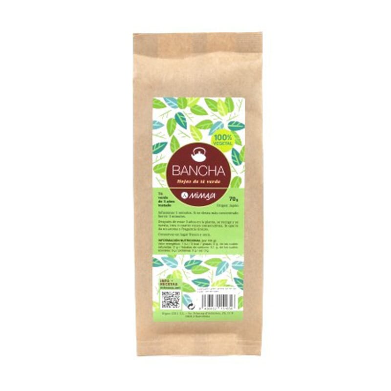 Hojas Té Bancha Bio 100g de Mimasa