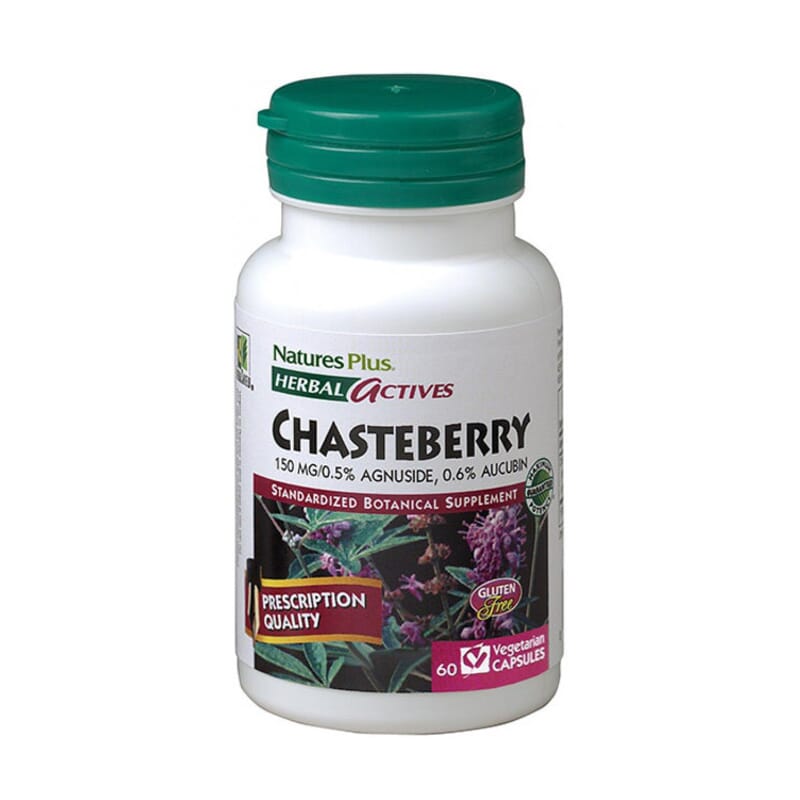 Sauzgatillo Chasteberry Sin Gluten 60 Caps