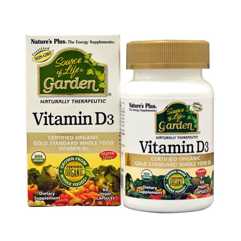 Garden Vitamin D3 60 Tabs