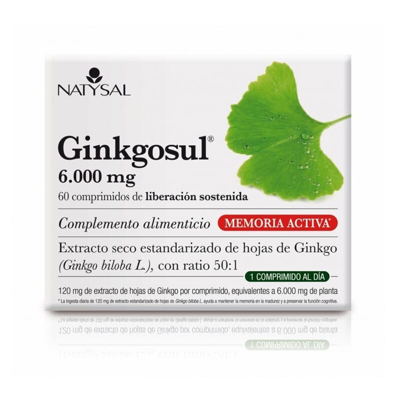 Ginkgosul 6000Mg 60 Tabs