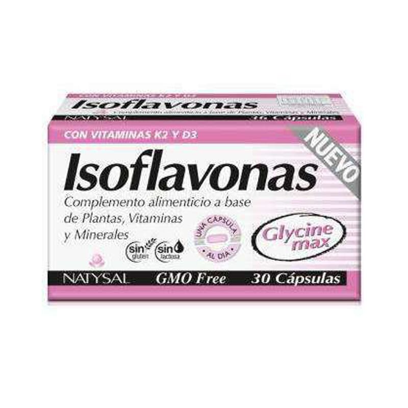 Isoflavonas Con Vitaminas K2 D3 Nuevo 30 Cap  