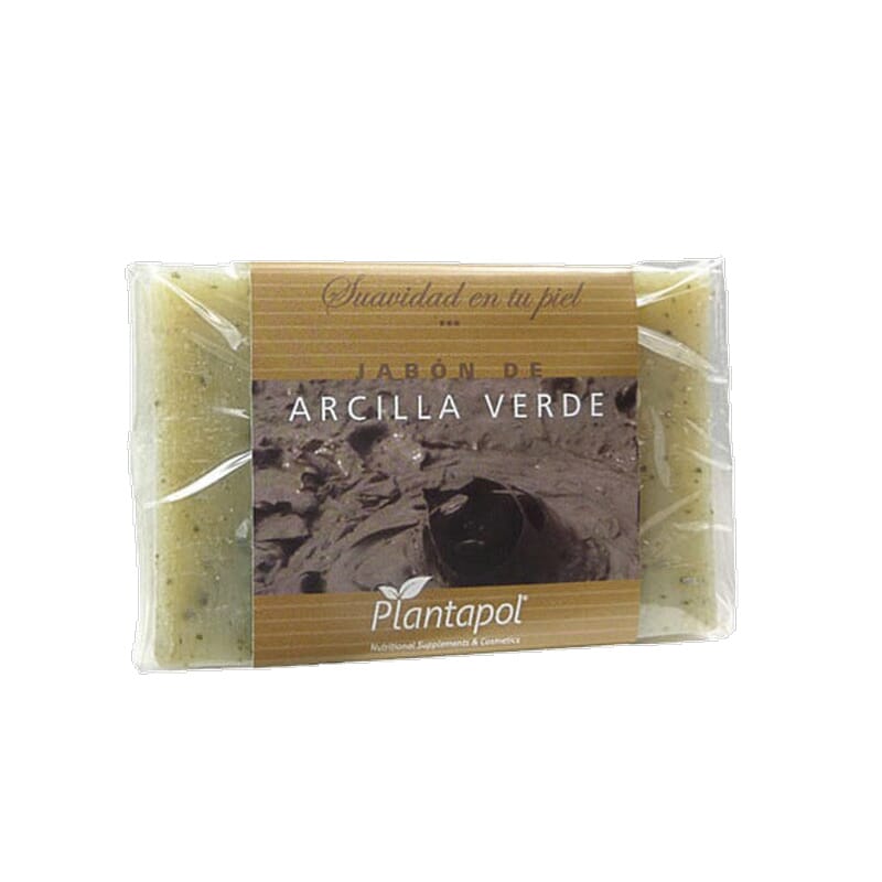 Jabon Natural Arcilla Verde 100g de Plantapol