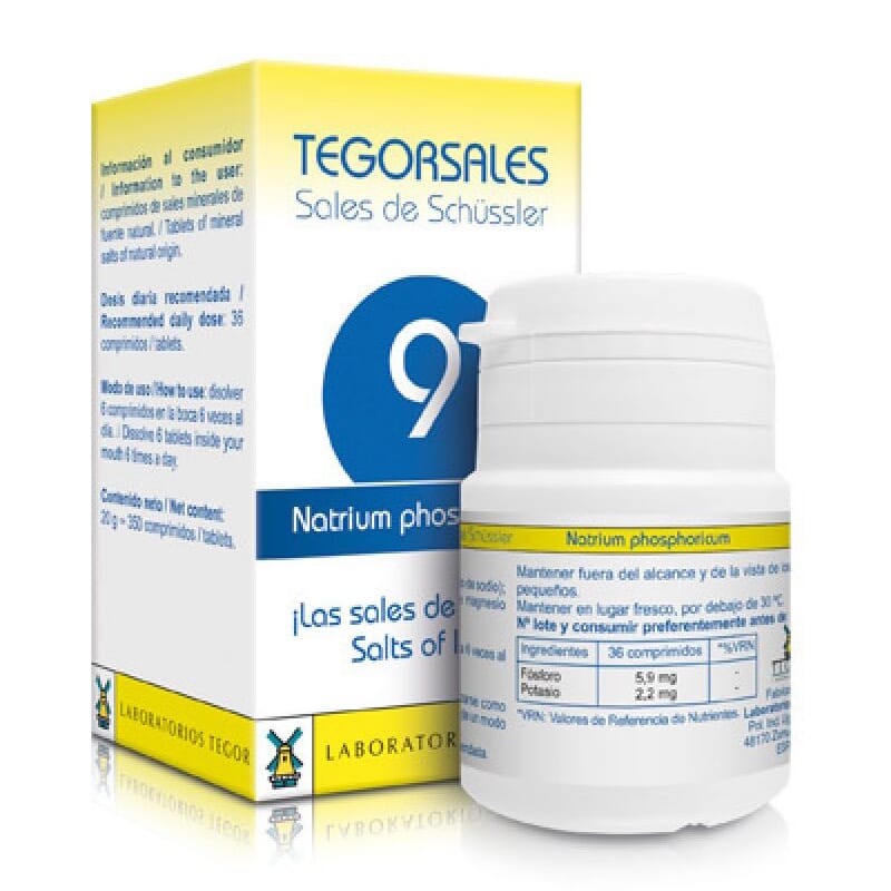 Tegorsales 9 Fosfato De Sodio 350 Tabs