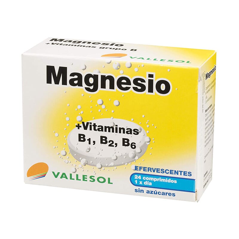 MAGNESIO + VITAMINAS DEL GRUPO B 24 Tabs