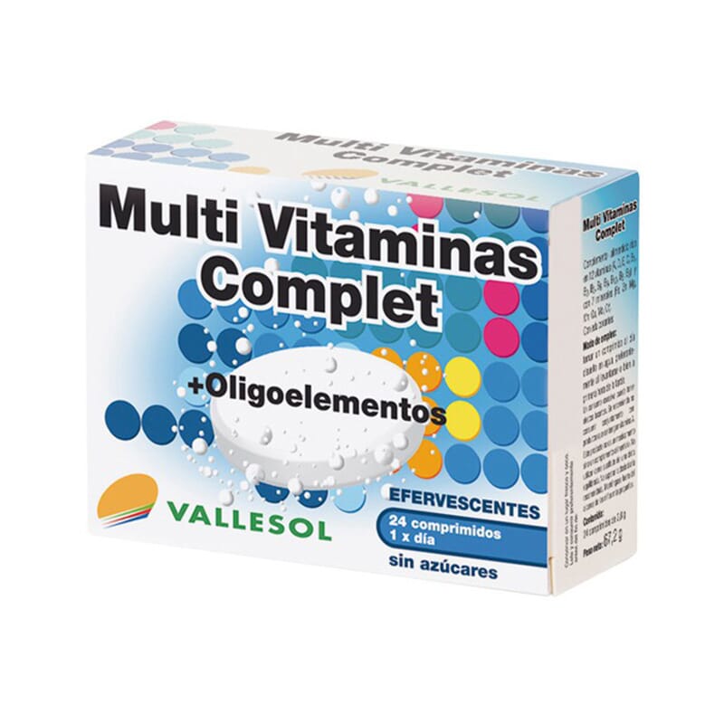 MULTIVITAMINAS + OLIGOELEMENTOS COMPLET 24 Tabs