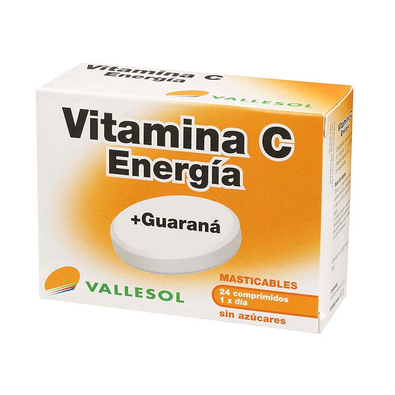 VITAMINA C ENERGÍA + GUARANÁ 24 Tabs