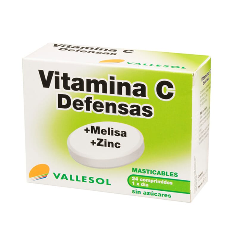 VITAMINA C + MELISA + ZINC 24 Tabs