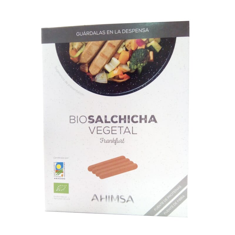 SALSICHAS VEGETAIS FRANKFURT BIO 57g 4 Unds