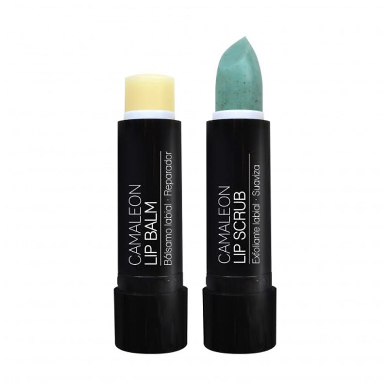 Exfoliante Camaleon Melon + Balsamo Labial