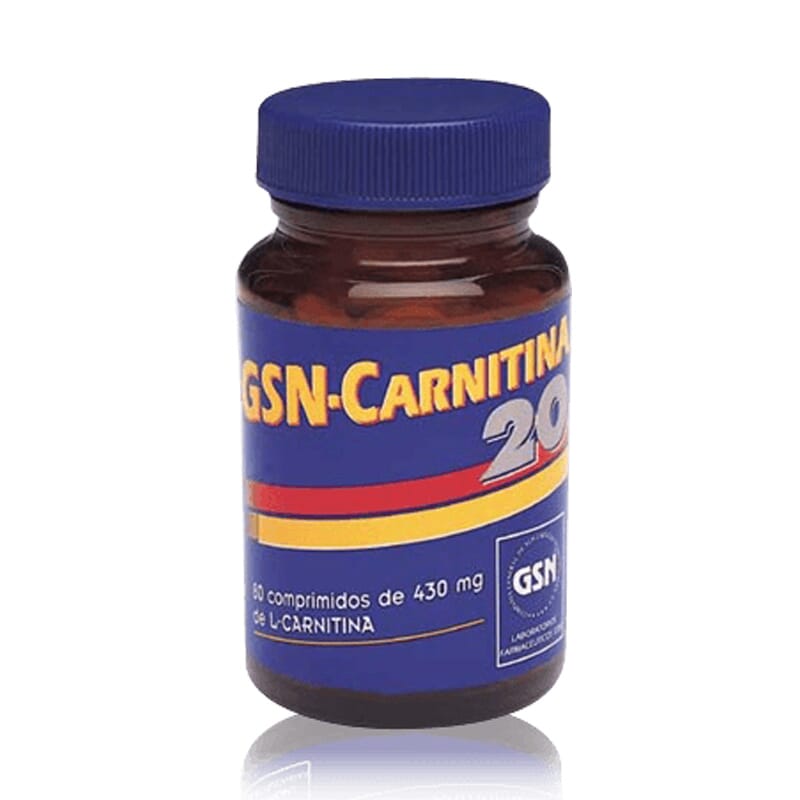L-Carnitina 373Mg 80 Tabs de GSN