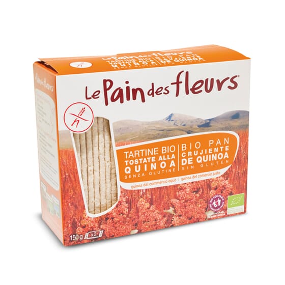 Bio Pão Crocante Com Quinoa 150g da Le Pain Des Fleurs