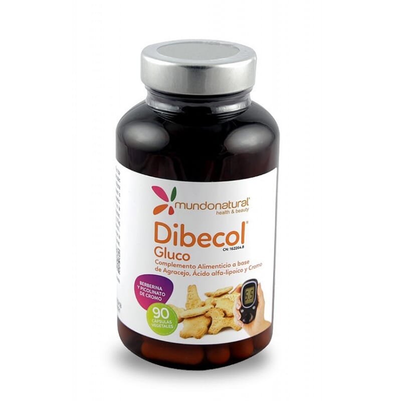 Dibecol Gluco 90 Caps de Mundo Natural