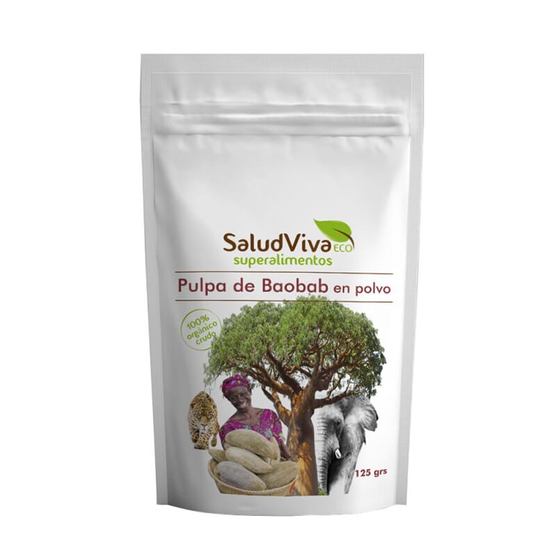 Pulpa De Baobab En Polvo Sin Gluten Eco 125g