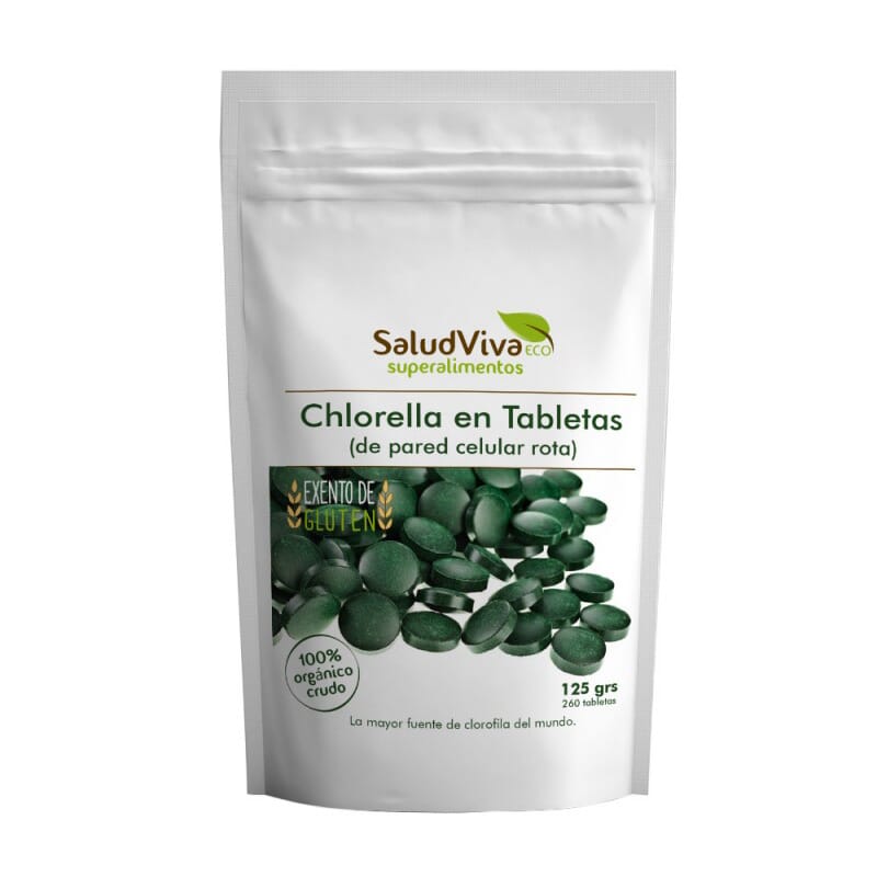 Chlorella En Tabletas Eco 125g