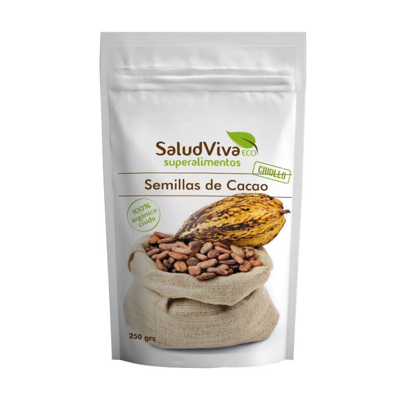 Semillas De Cacao Criollo Eco 250g
