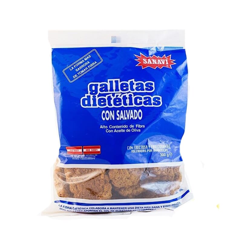 Galletas Con Salvado 300g