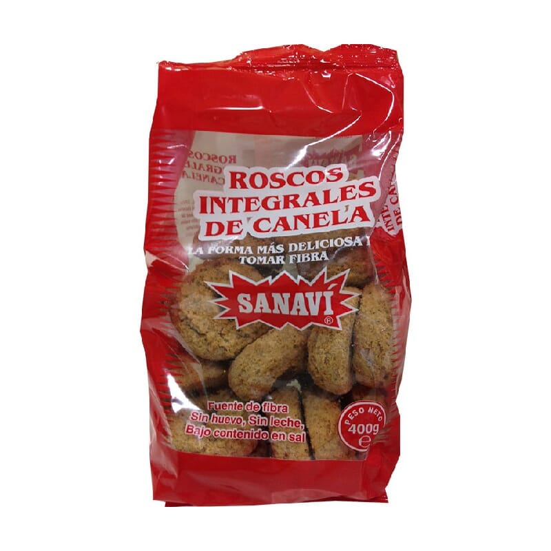 Roscos Integrales De Canela 400g