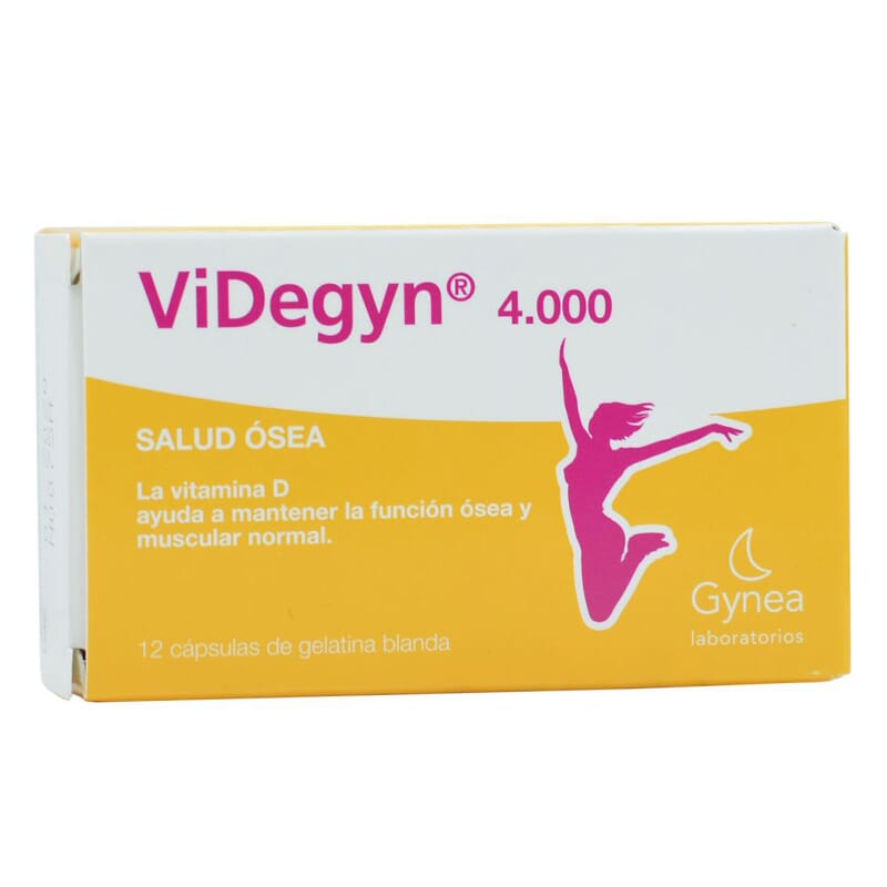 VIDEGYN 4000 SALUD ÓSEA 12 Perlas