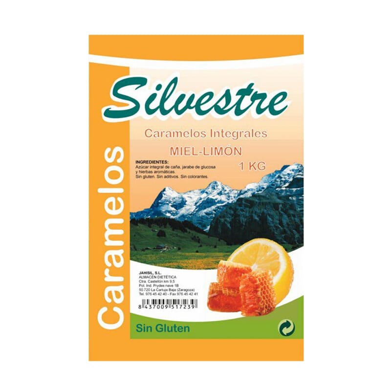 Caramelos Integrales De Miel y Limón 1 Kg