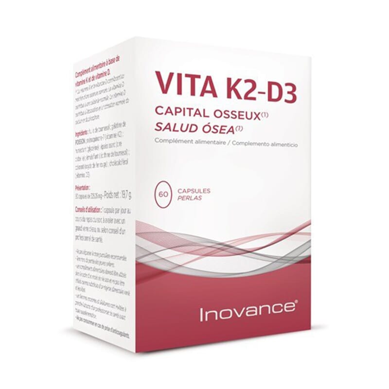 Vitamina K2-d3 60 Perlas