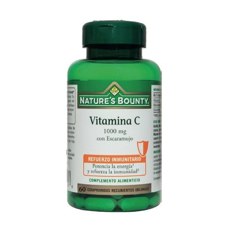 VITAMINA C 1000MG CON ESCARAMUJO 60 Tabs