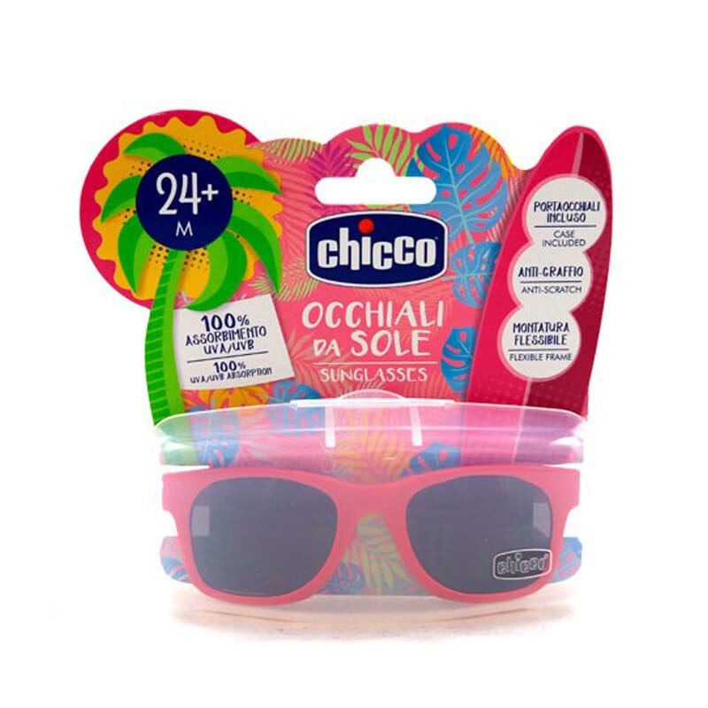 Chicco Occhiali Da Sole Rossi A Righe 24M+ 1 Ud - Chicco