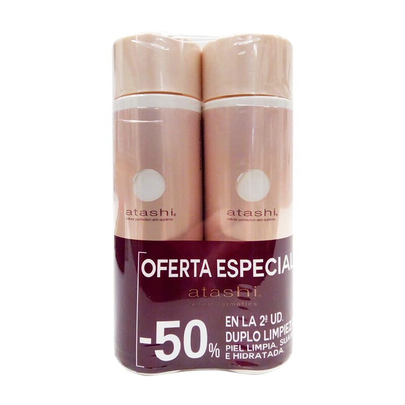 Pack Limpeza Facial Limpador Micelar + Tónico 2ªUn 50% Desc 250 ml 2 Unds