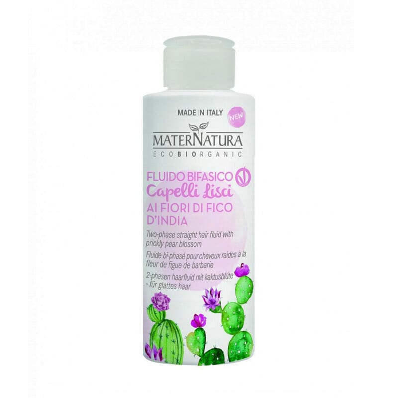 FLUIDO BIFÁSICO PARA CABELO LISO COM FLOR DE CACTUS DE PERA ESPINHOSA 50ml