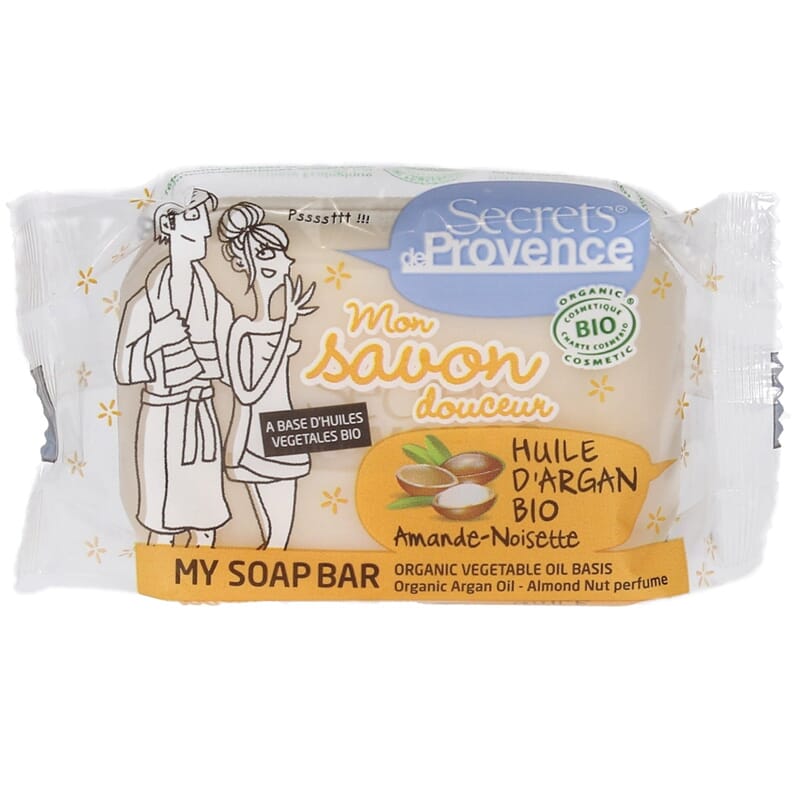 JABÓN EN PASTILLA DE ACEITE DE ARGÁN BIO 100 g