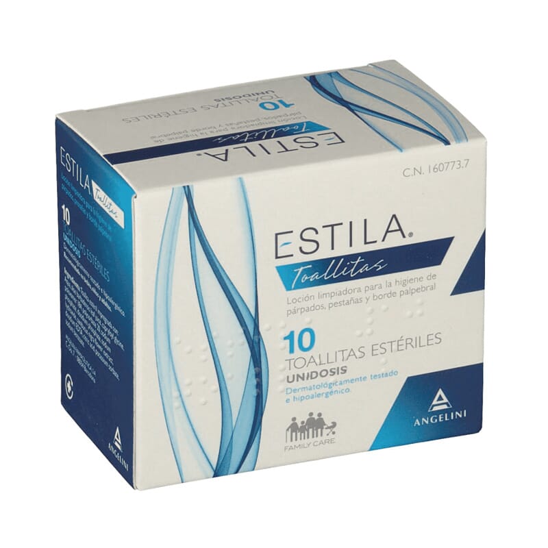 ANGELINI NATURA ESTILA TOALLITAS 10 Ud