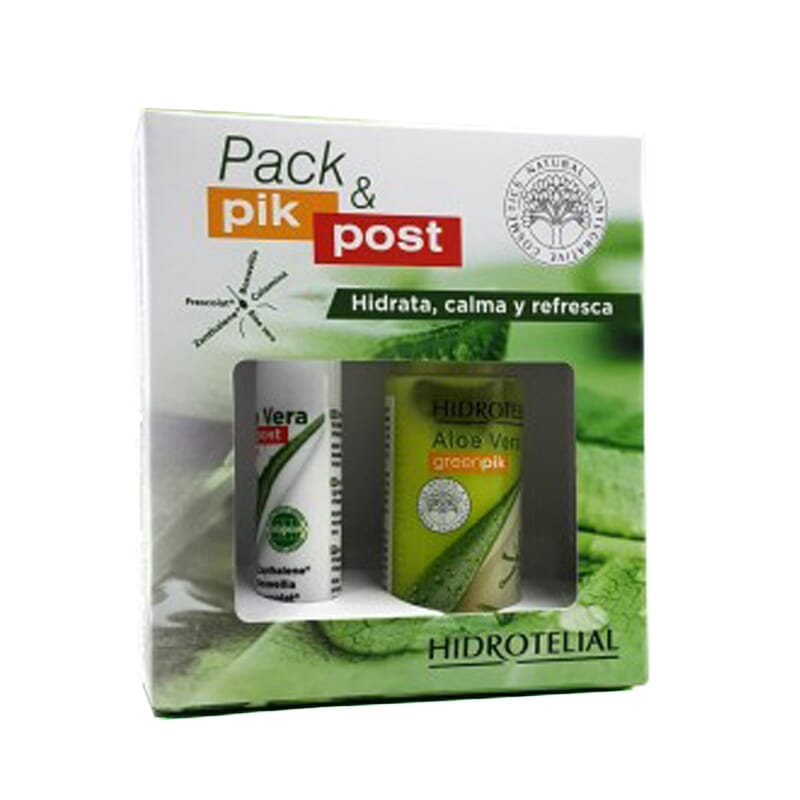 PACK PIK & POST ALOE VERA GREENPOST 150ml + ALOE VERA GREENPIK ROLL-ON 14ml