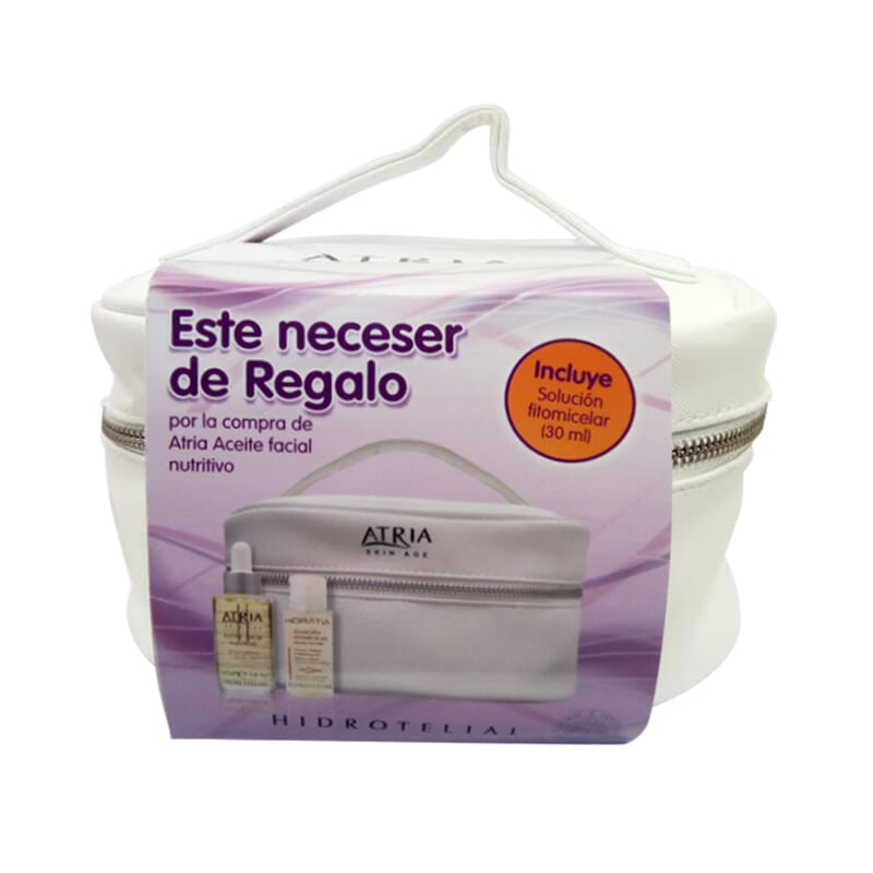 NECESER ATRIA ACEITE FACIAL NUTRITIVO 30ml + SOLUCIÓN FITOMICELAR 30ml