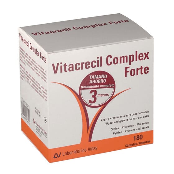 VITACRECIL COMPLEX FORTE 180 Caps de Laboratorios Viñas